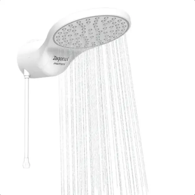 Ducha Moment Eletrônica Zagonel 220V 7500W Branco — foto 3