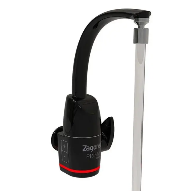 Torneira Eletrônica Zagonel Prima Touch Preta 220V — foto 3