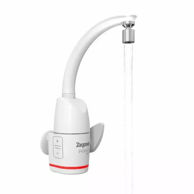Torneira Zagonel Prima Touch Eletrônica 220V/5500W Branca — foto 3
