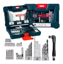 BOSCH Kit V-Line 41 Peças Brocas e Bits com Chave e Duas Pontas