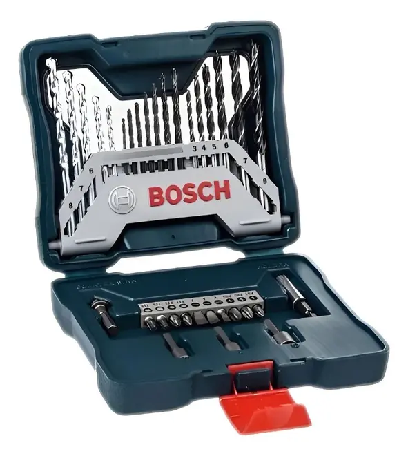 BOSCH Kit V Line com 33 Peças para Perfuração e Fixação