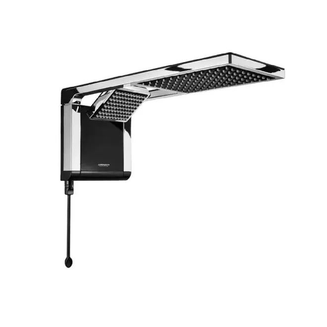 Chuveiro Lorenzetti Acqua Duo Ultra 7800W Preto e Cromado 220V
