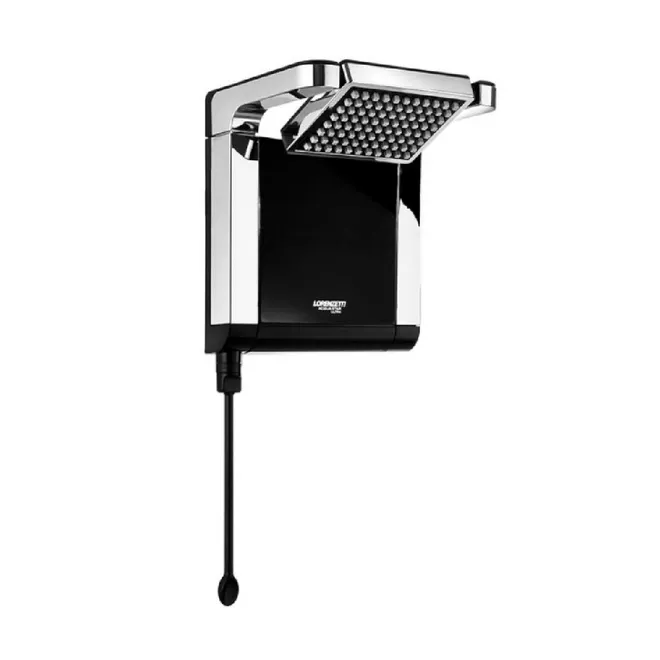 Chuveiro Eletrônico Acqua Star Ultra 220V 7800W Preto e Cromado - Lorenzetti