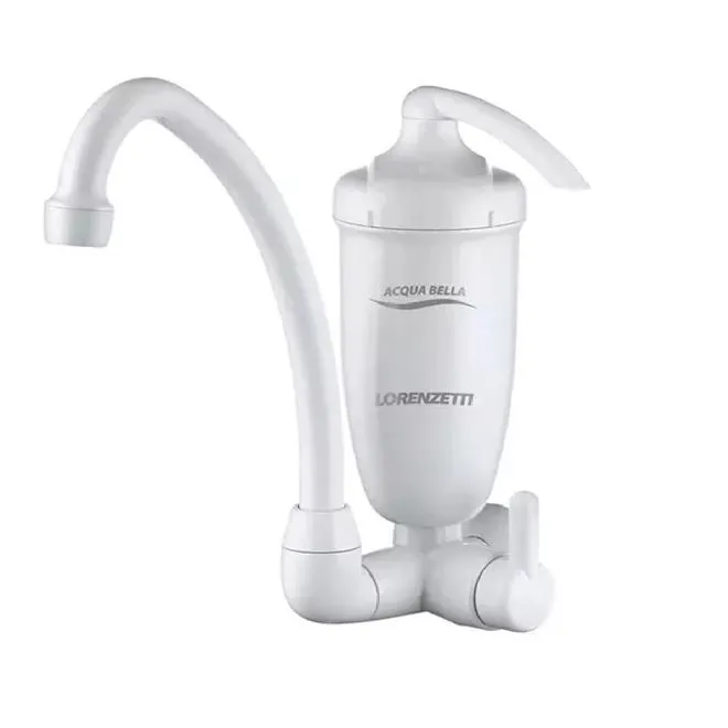Torneira Lorenzetti Acqua Bella Branca com Filtro Purificador de Água