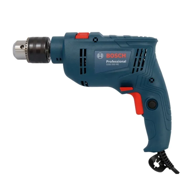 Furadeira de Impacto Bosch GSB 550 220V com 14 Brocas