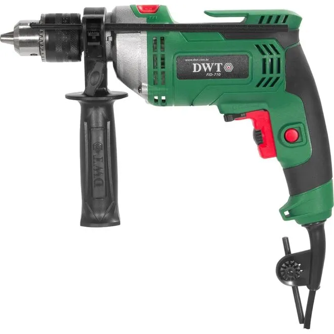 Furadeira reversível com impacto 1/2'' FID 710 220v - DWT