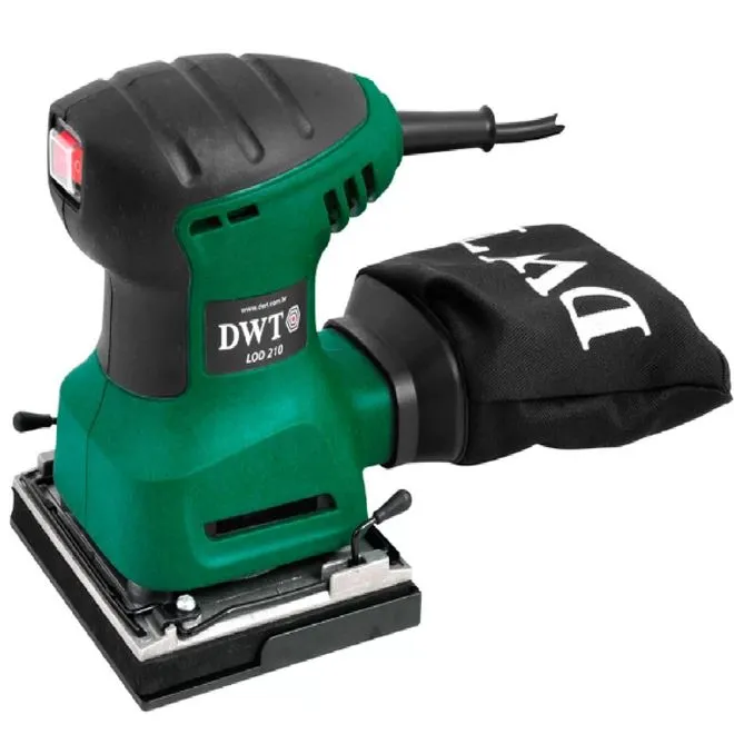 Lixadeira Orbital DWT 210W com Coletor de Pó