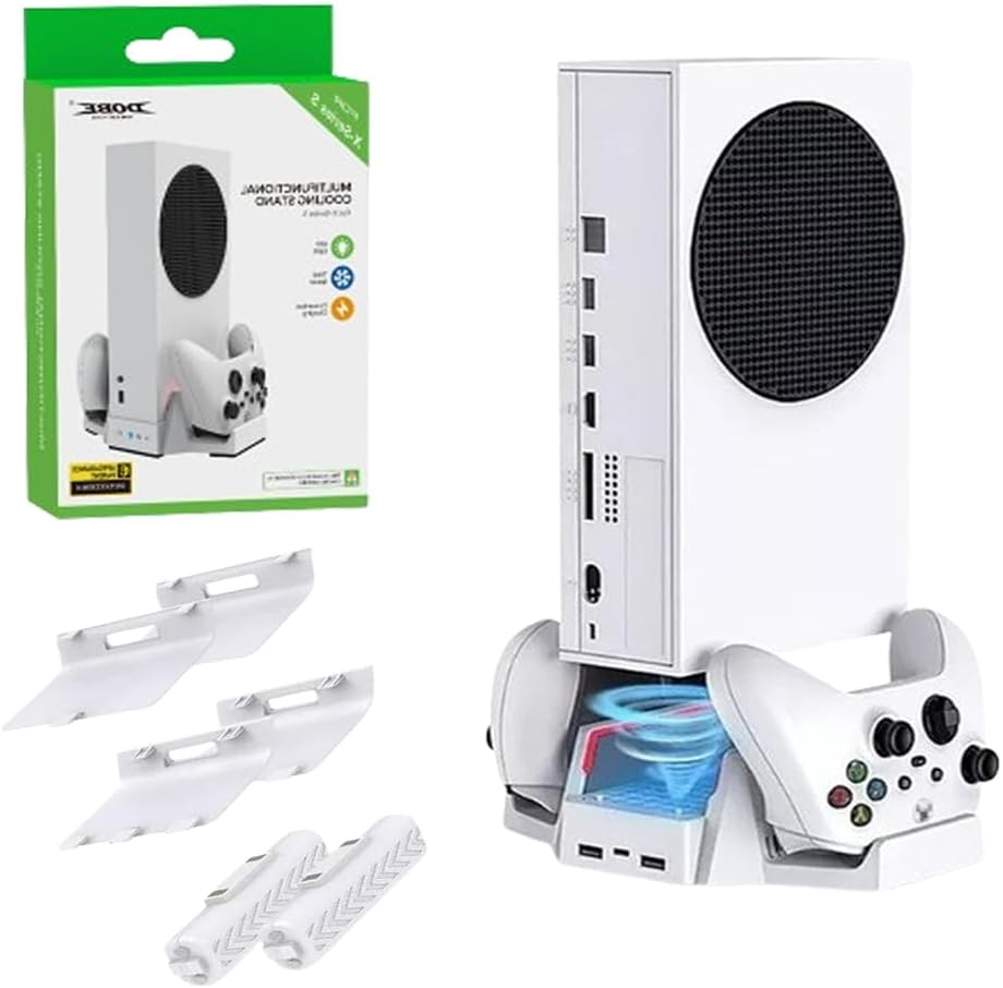 Kit 2 Baterias Recarregáveis para Xbox Series S com Indicador LED