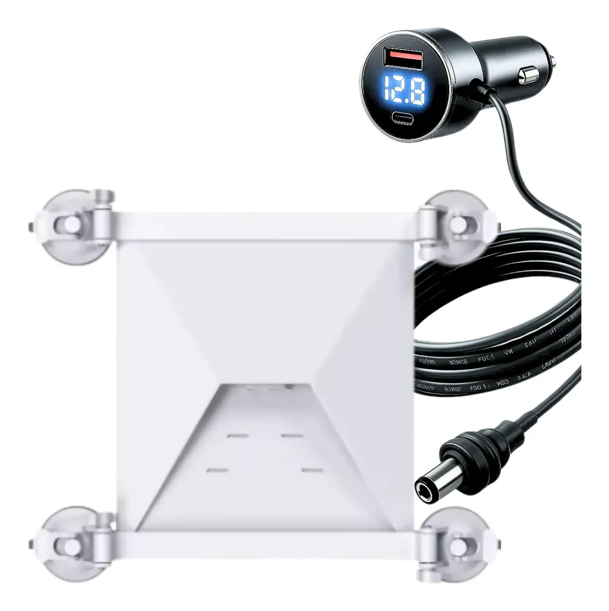 Kit Starlink Mini - Suporte e Cabo de Internet Satélite Veicular
