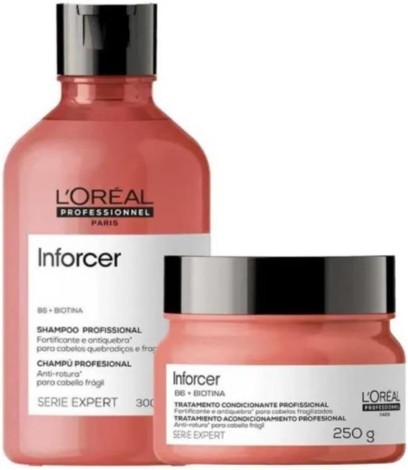 L'Oréal Professionnel Kit Inforcer Shampoo e Máscara de Tratamento Serie Expert