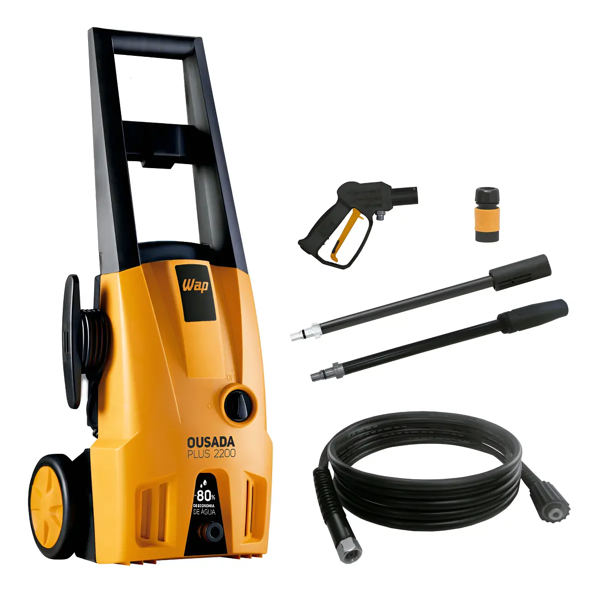 Lavadora de Alta Pressão WAP Ousada Plus 2200 1500W 1750 PSI