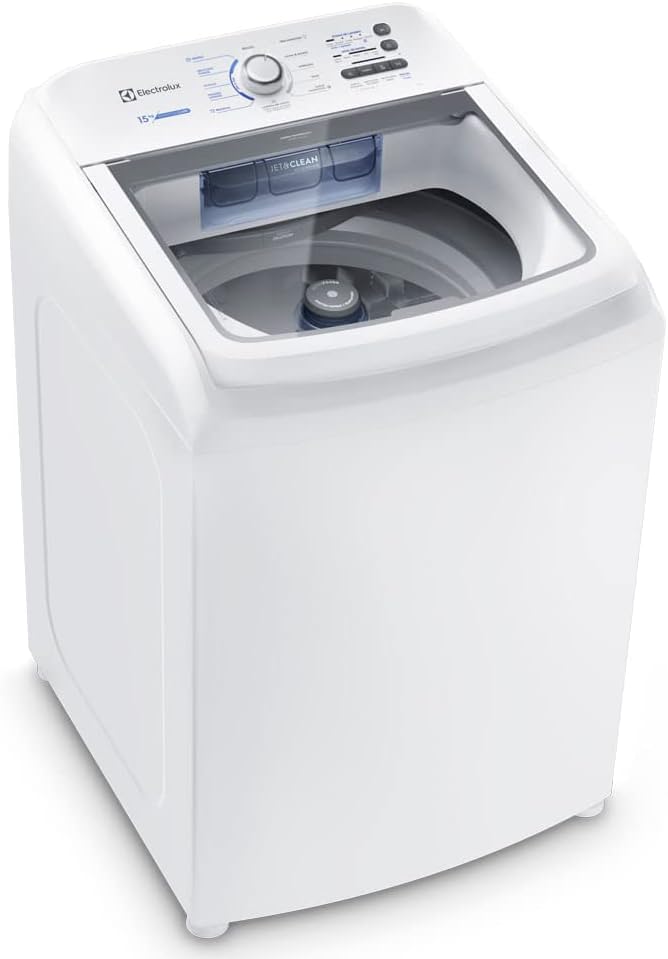 Lavadora de Roupas Electrolux Jet&Clean com Dispenser Autolimpante