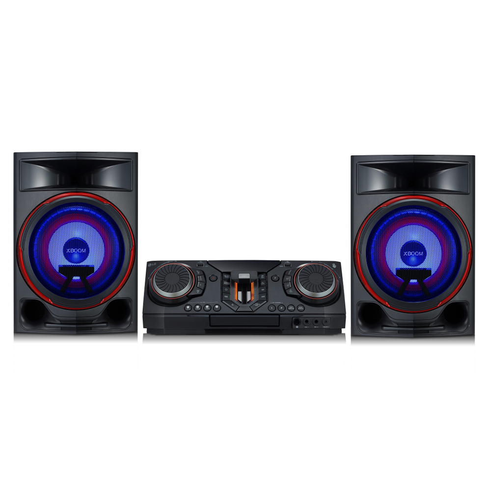 Mini System LG XBOOM CL87 2350W Karaokê Bluetooth Funções DJ com Iluminações