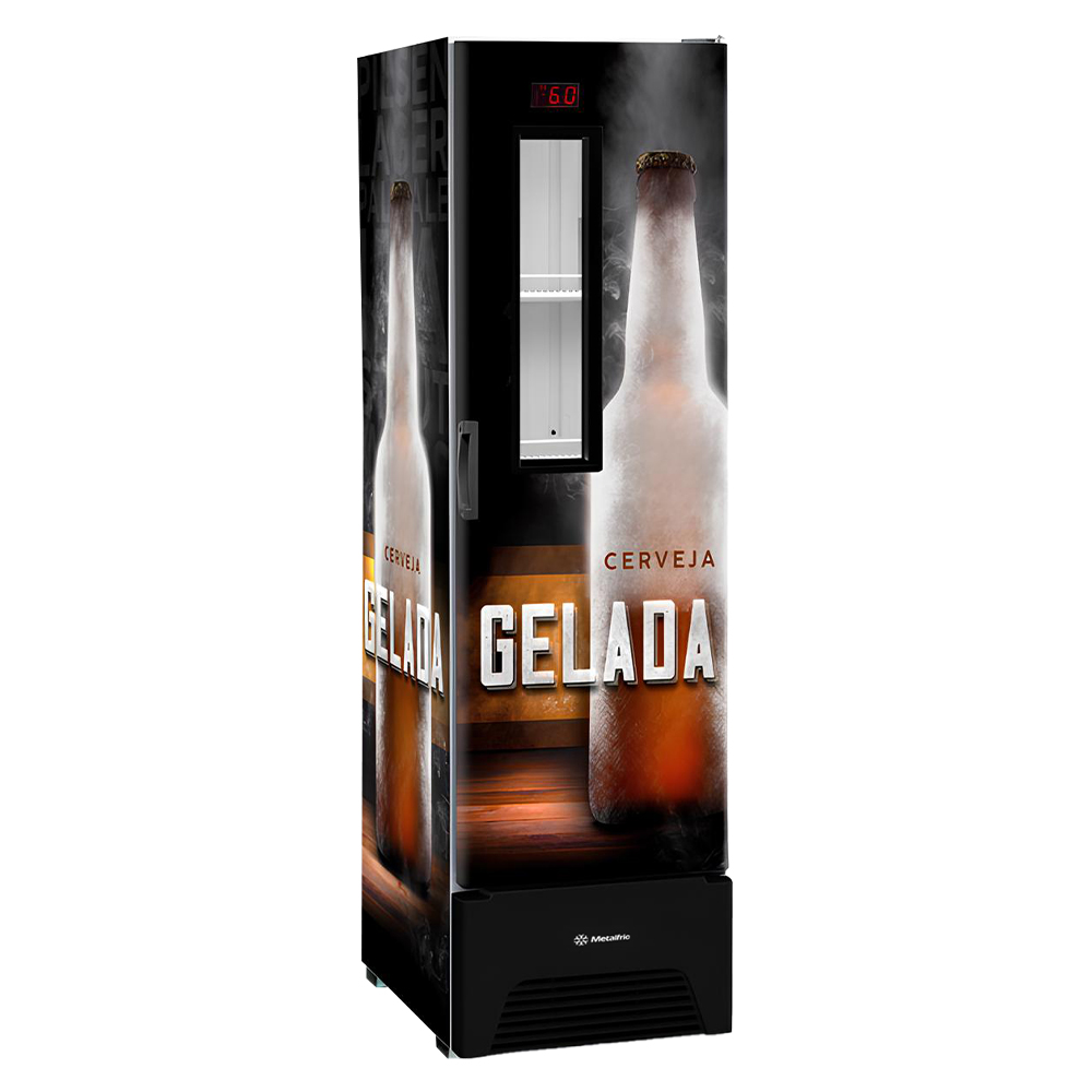 Cervejeira Metalfrio 324L Frost Free com Visor Slim Optima VN28F