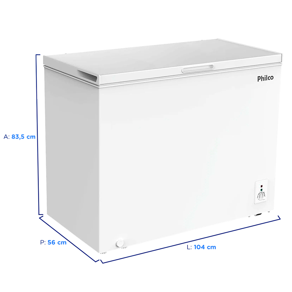Freezer Philco 1 Porta Horizontal Degelo Manual PFH260B — foto 3