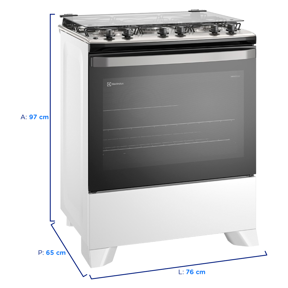 Fogão Electrolux 5 Bocas Efficient Mesa Inox Fe5Iw — foto 4
