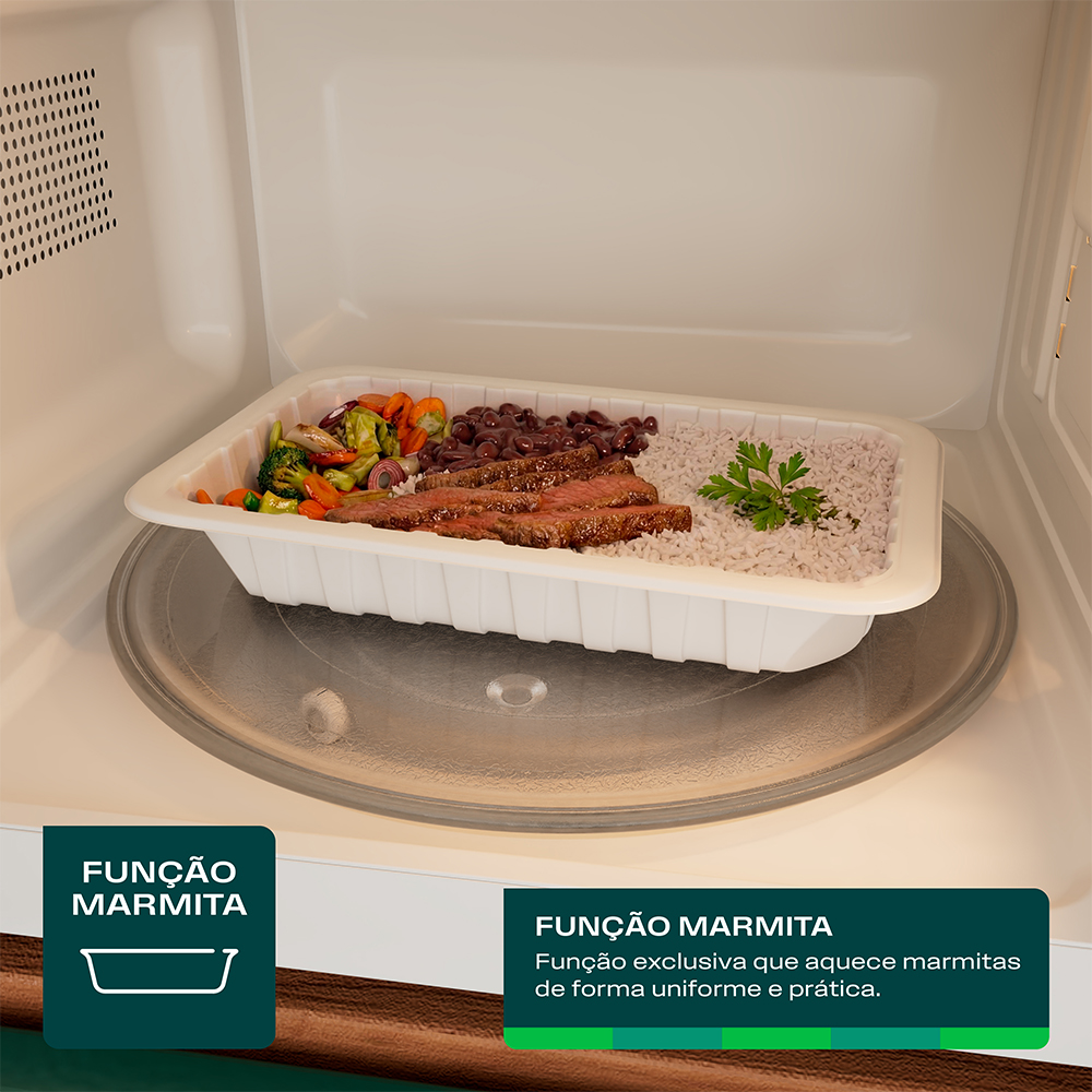 Micro-Ondas Bancada Consul 23L Função Marmita CMS23AE — foto 8