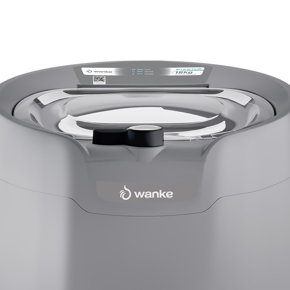 Centrífuga de Roupas Wanke Sofia 15kg Cesto Plástico — foto 5