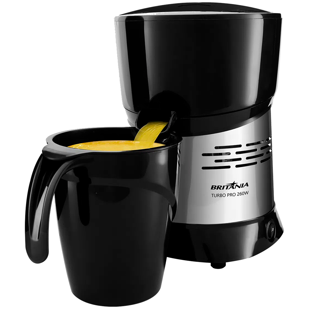 Espremedor de Frutas Britânia Turbo Pro 1,3L 260W