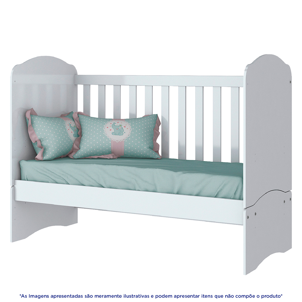 Berço Multifuncional Mini Cama Bala de Menta Henn — foto 4