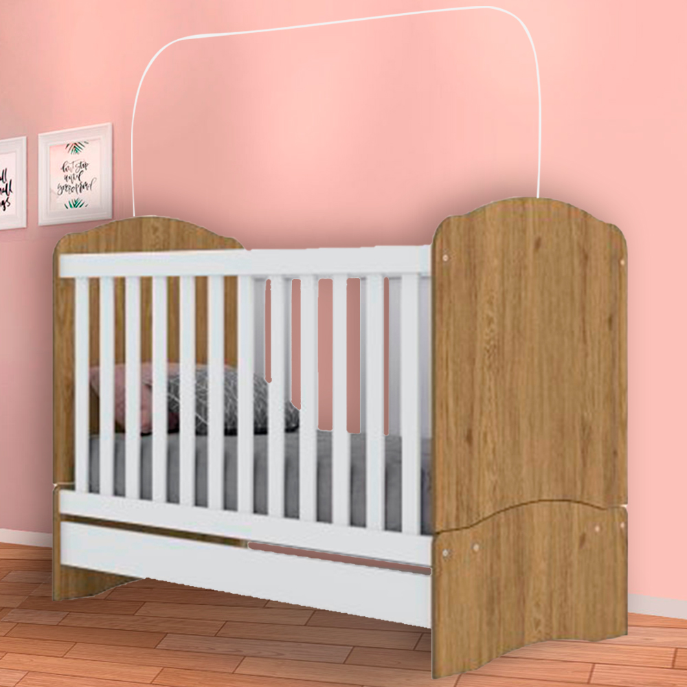 Berço Multifuncional Mini Cama Bala de Menta Henn — foto 7