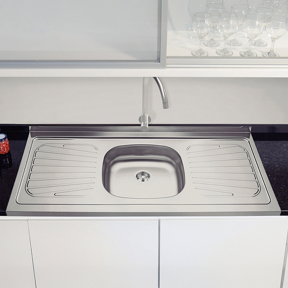 Tampo de Pia 120cm Aço Inox Tramontina — foto 6
