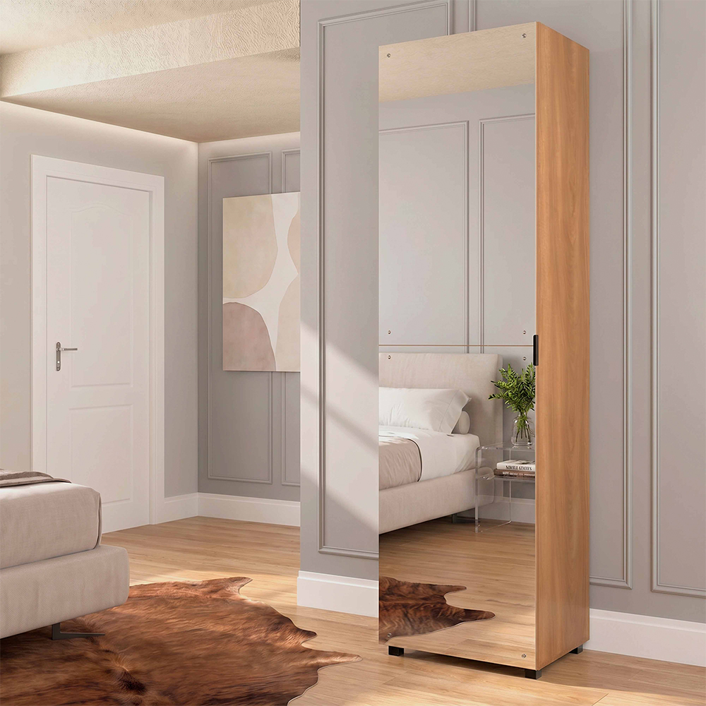 Sapateira 1 Porta com Espelho Versa Home Telasul — foto 10