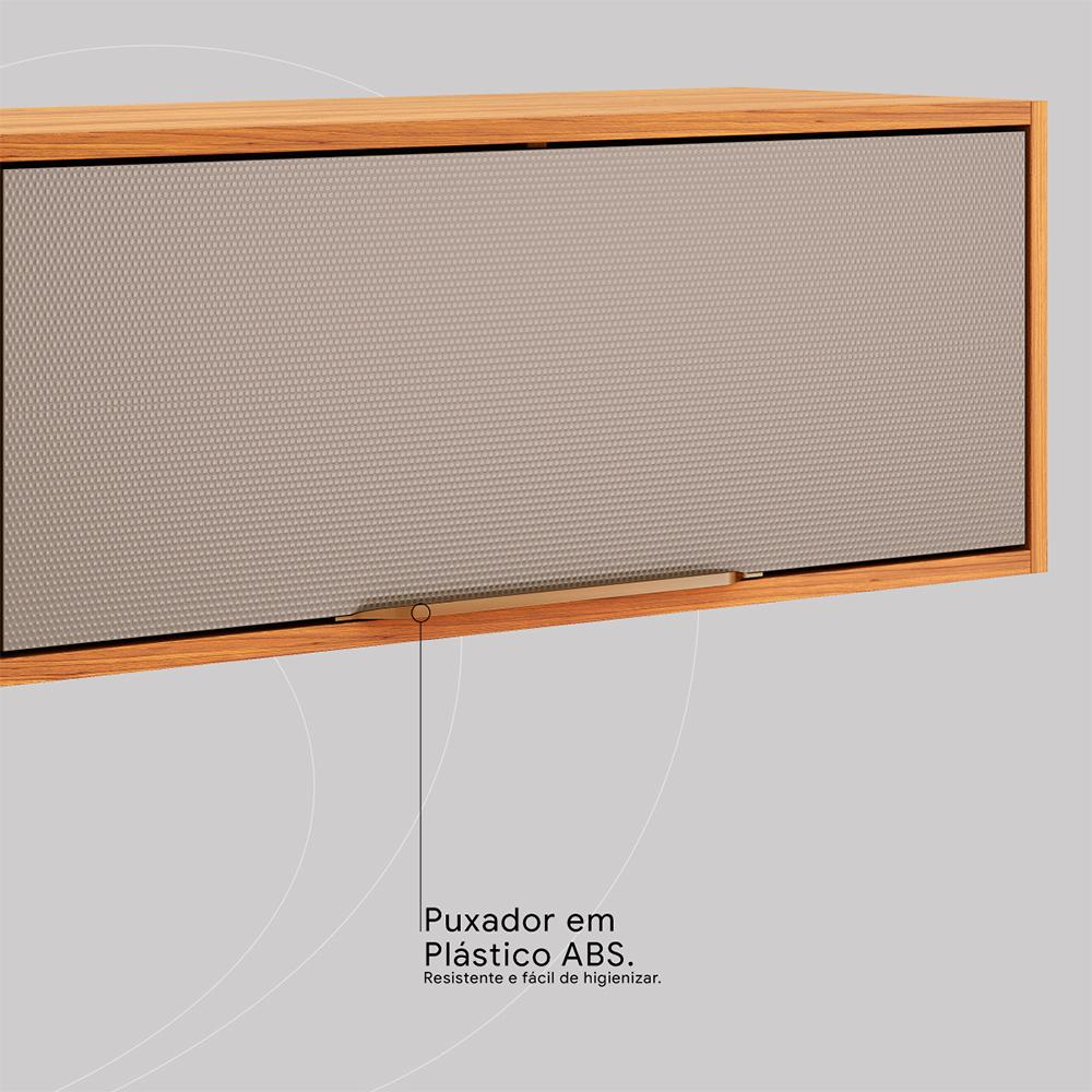 Armário Aéreo 80cm 1 Porta Plena Demóbile — foto 8