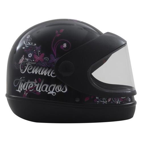 Capacete de Moto Fechado 58 Gow Interlagos com Engate Micrométrico