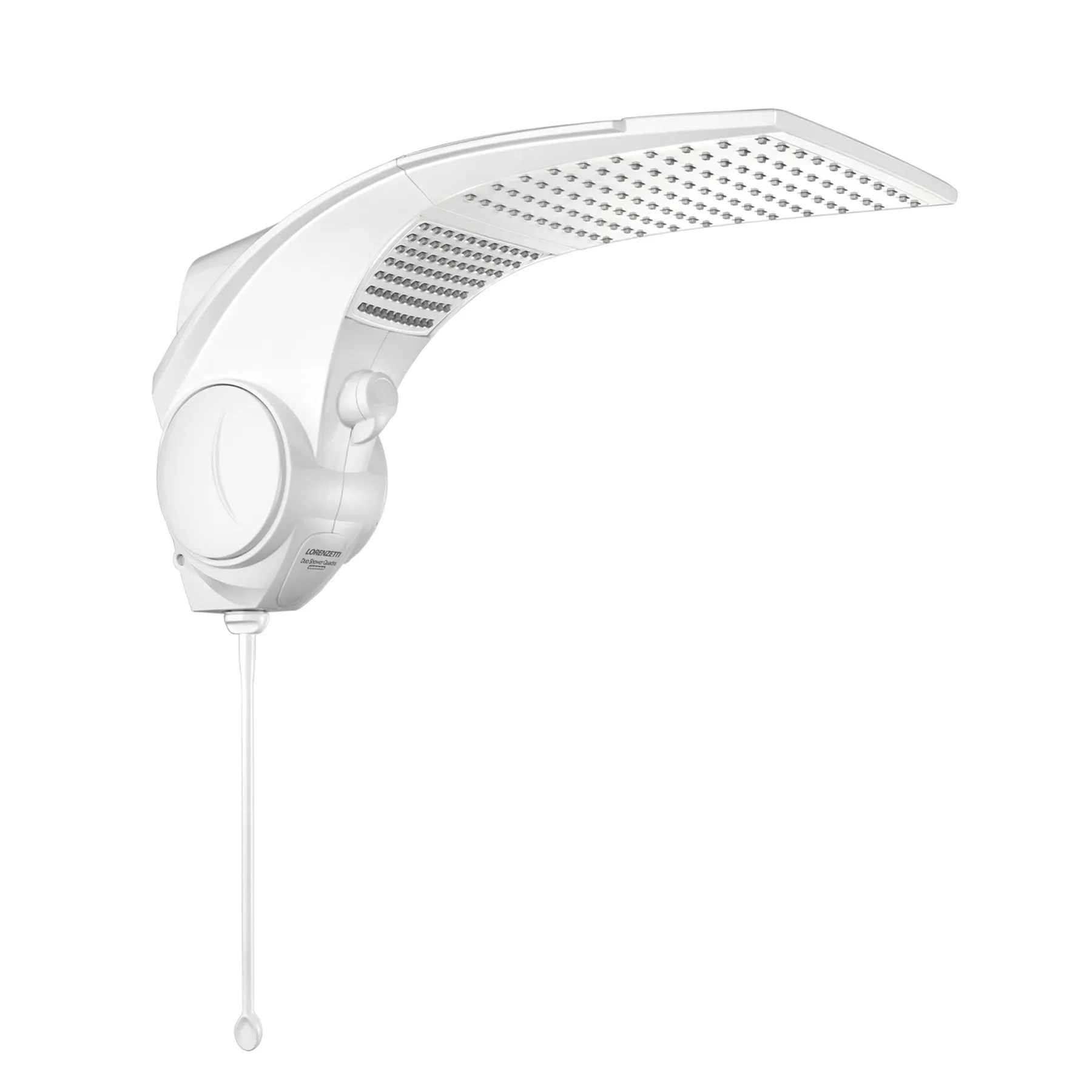 Chuveiro Elétrico 7500W Duo Shower Quadra Eletrônica Branco