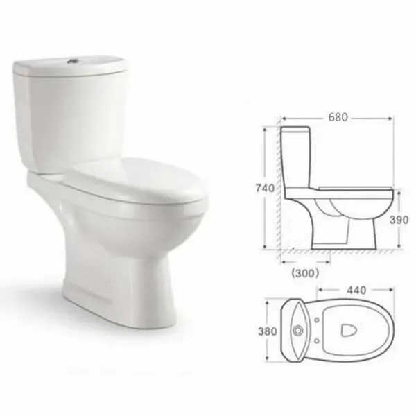 Vaso Sanitário Caixa Acoplada Basic – Smart Norte — foto 5