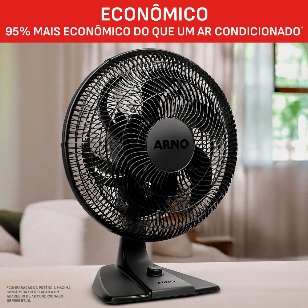 Ventilador de Mesa Arno Essential 40cm 140W VE2E — foto 5