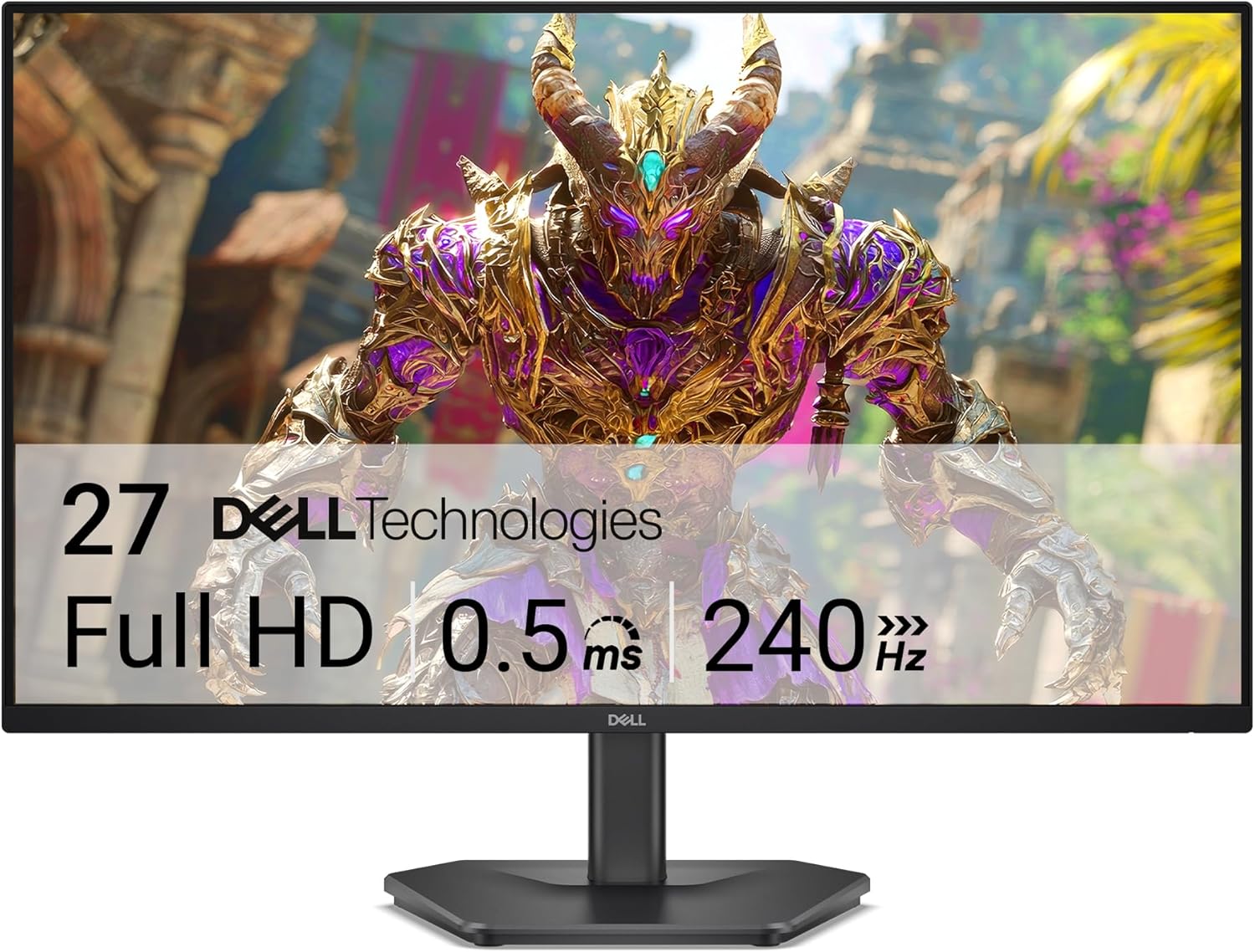 Monitor Dell SE2726HG 27" Full HD 240Hz IPS com Conforto Ocular