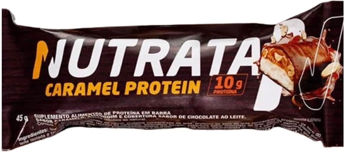 Nutrata Caramel Protein Display 12 unidades 45g — foto 2