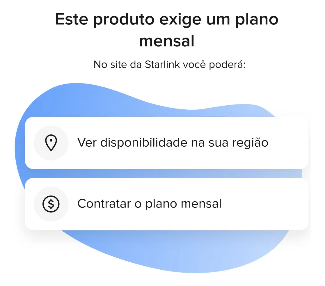 Starlink Kit de Internet Via Satélite Mini - Branco — foto 3