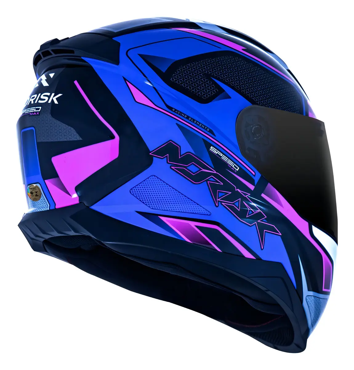 Capacete Norisk Razor SpeedMax Roxo e Rosa — foto 3