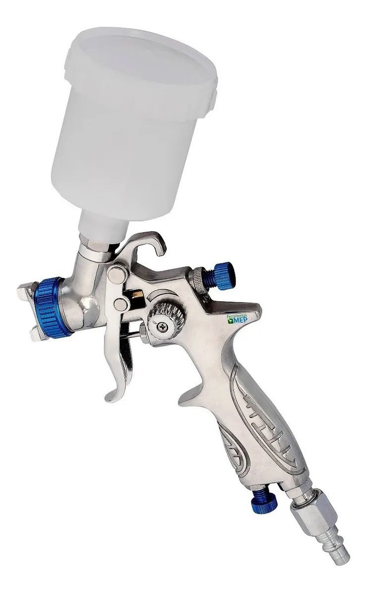 PDR Pistola Micro Pintura Retoque Profissional HVLP Pro 535 — foto 4