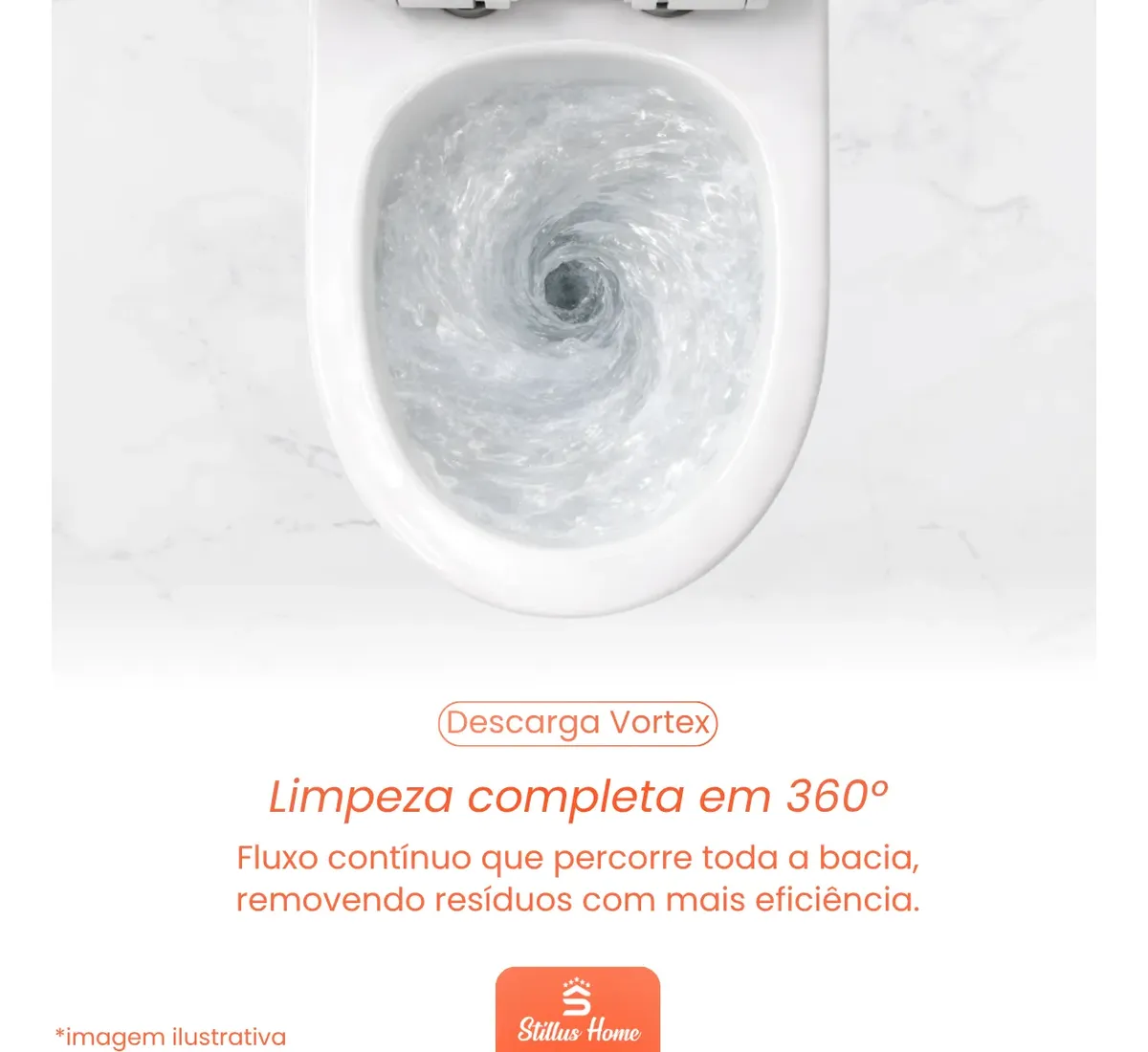 Vaso Sanitário Monobloco Stillus Home Paris Branco — foto 4