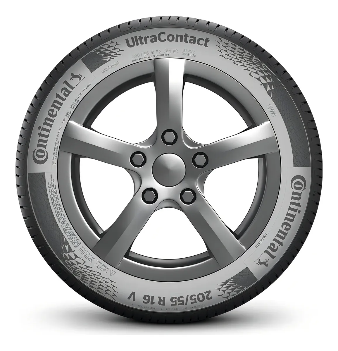 Pneu Continental UltraContact 195/65R15 91H Aro 15 — foto 4