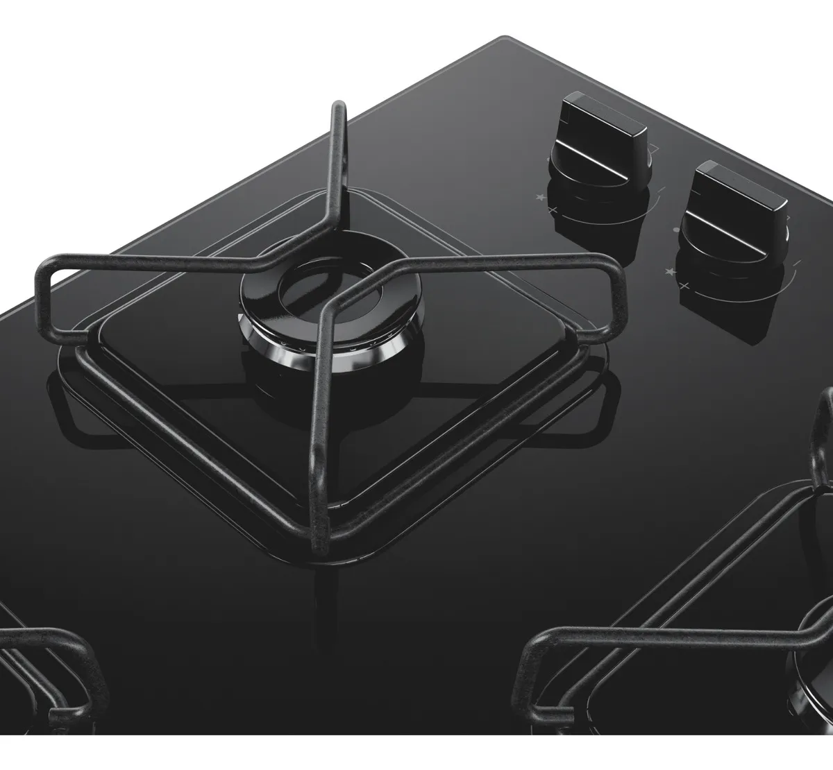 Cooktop 4 Bocas Brastemp com Superfície de Vidro Temperado — foto 4