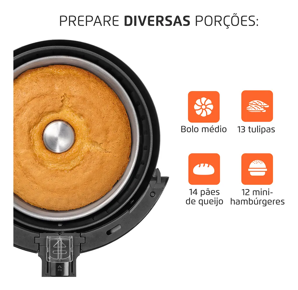 Fritadeira Air Fryer Mondial AF-31 3,5L — foto 4