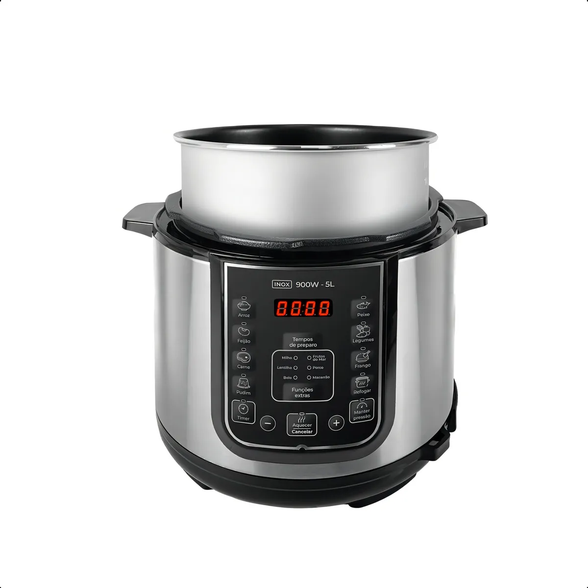 Panela de Pressão Elétrica Kian PPE101 5 Litros Inox — foto 4