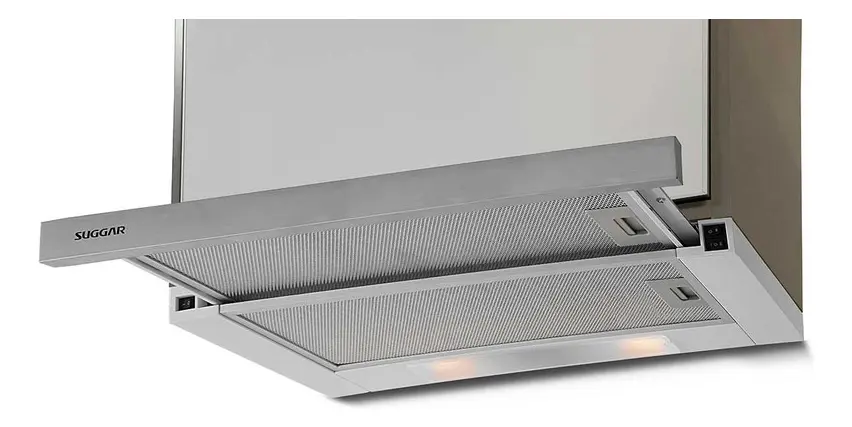 Suggar Depurador Slim de Embutir 60cm DE62IX Inox e Branco 220V — foto 4