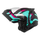 Capacete Mixs Gladiator Delta S Escamoteável Fechado — foto 4