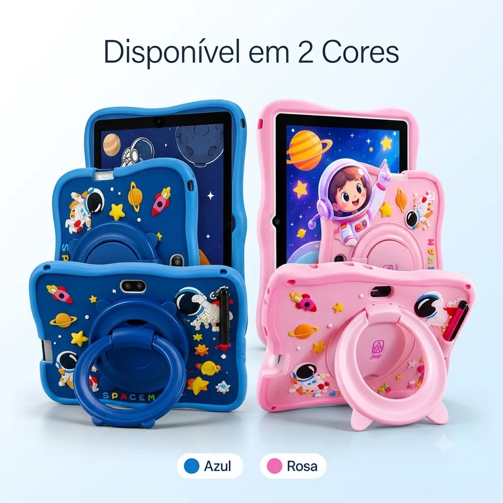 Tablet Astronauta Infantil 7" Android 128GB 6GB RAM — foto 4