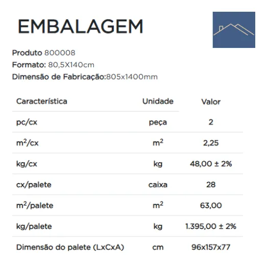 Piso Porcelanato Royal Black Polido 80,5x140cm Villagrês — foto 4