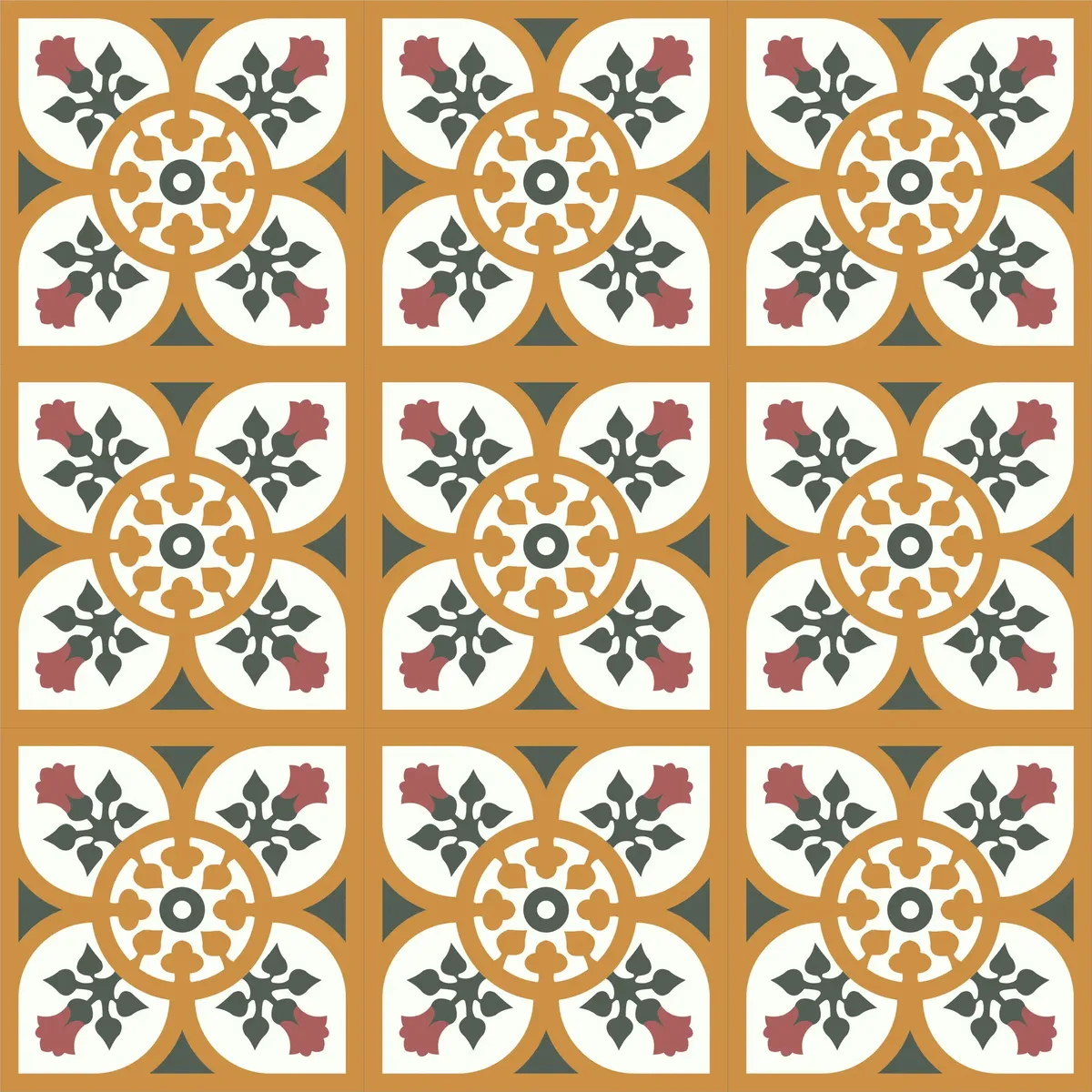 adrilho Hidráulico 20x20 cm - 25 Peças — foto 4