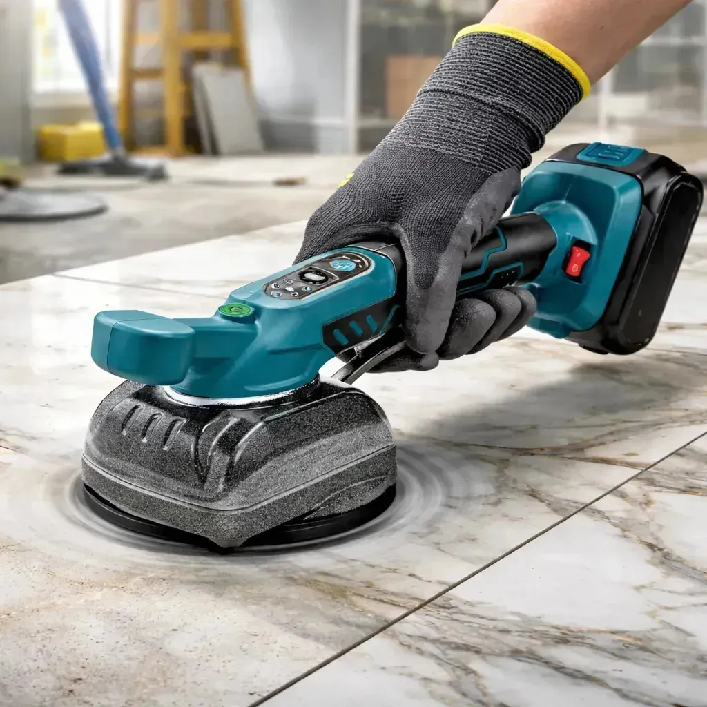 Máquina de Assentar Piso Porcelanato Vibradora Profissional 127/220V — foto 5