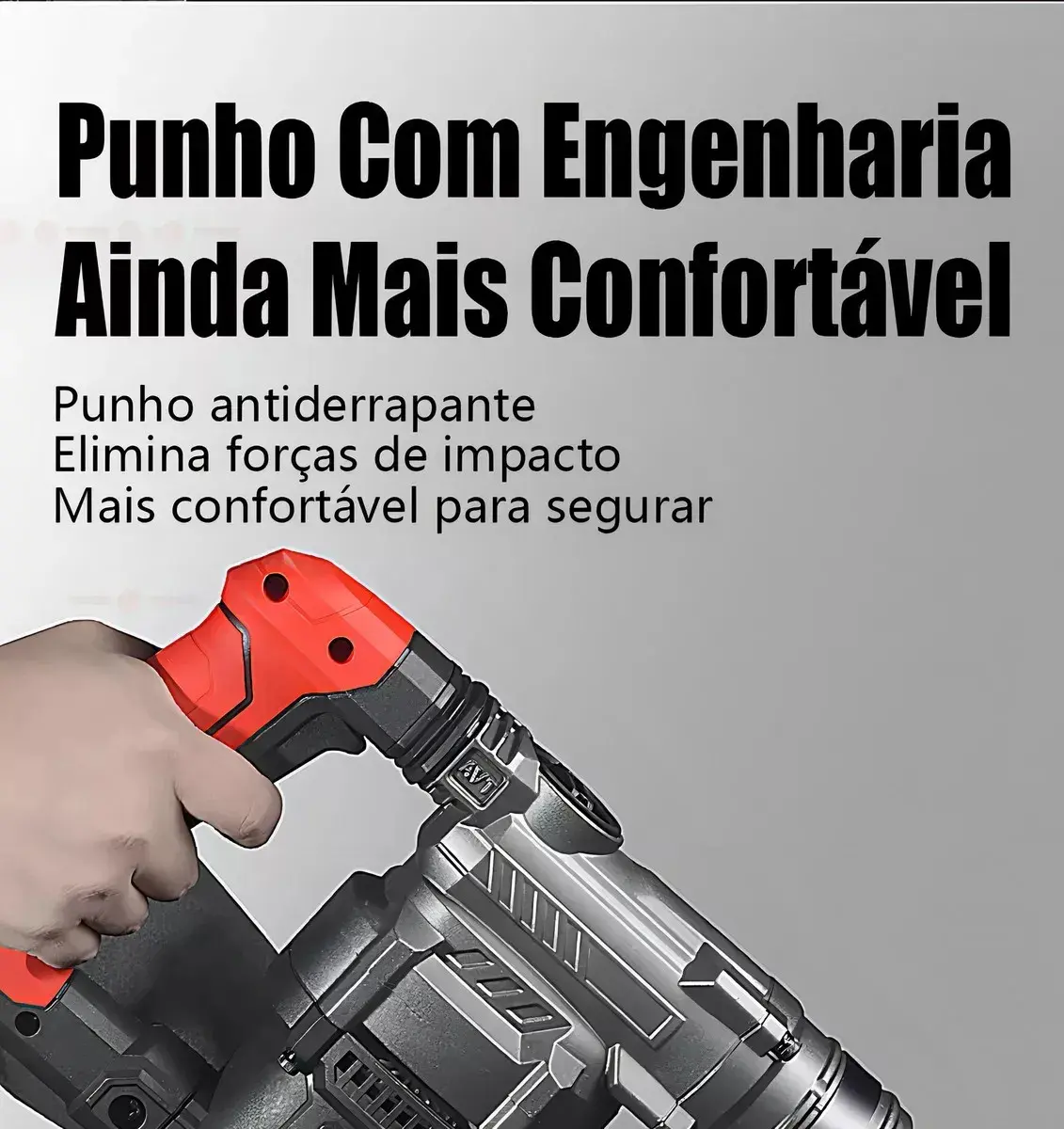 Martelete Rompedor Furadeira 2000W SDS Plus Profissional — foto 5