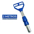 Kit Limpeza Piscina Completo Aspirador e Clorador - Cabo de 2m — foto 5